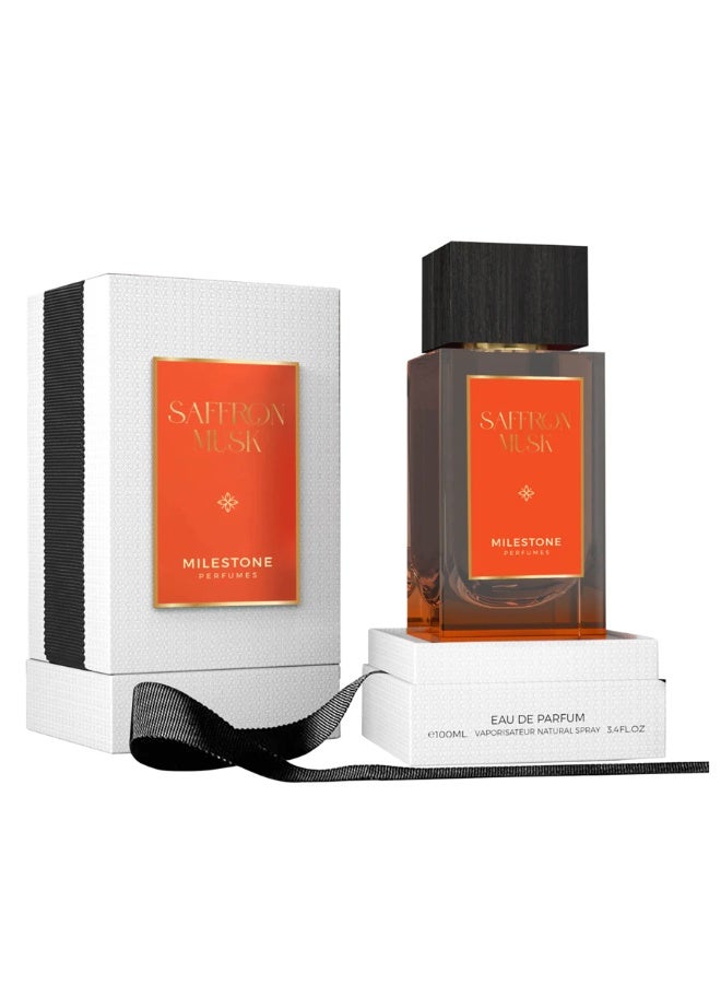 Milestone Saffron Musk For Women EDP 100ml - Image 1